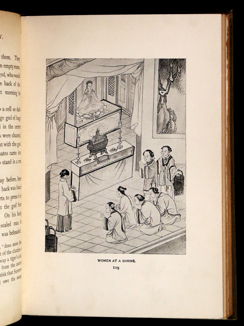 1912 Scarce Edition - Chinese Fairy Tales by Adele M. Fielde, Illustrated by Chinese Artists.