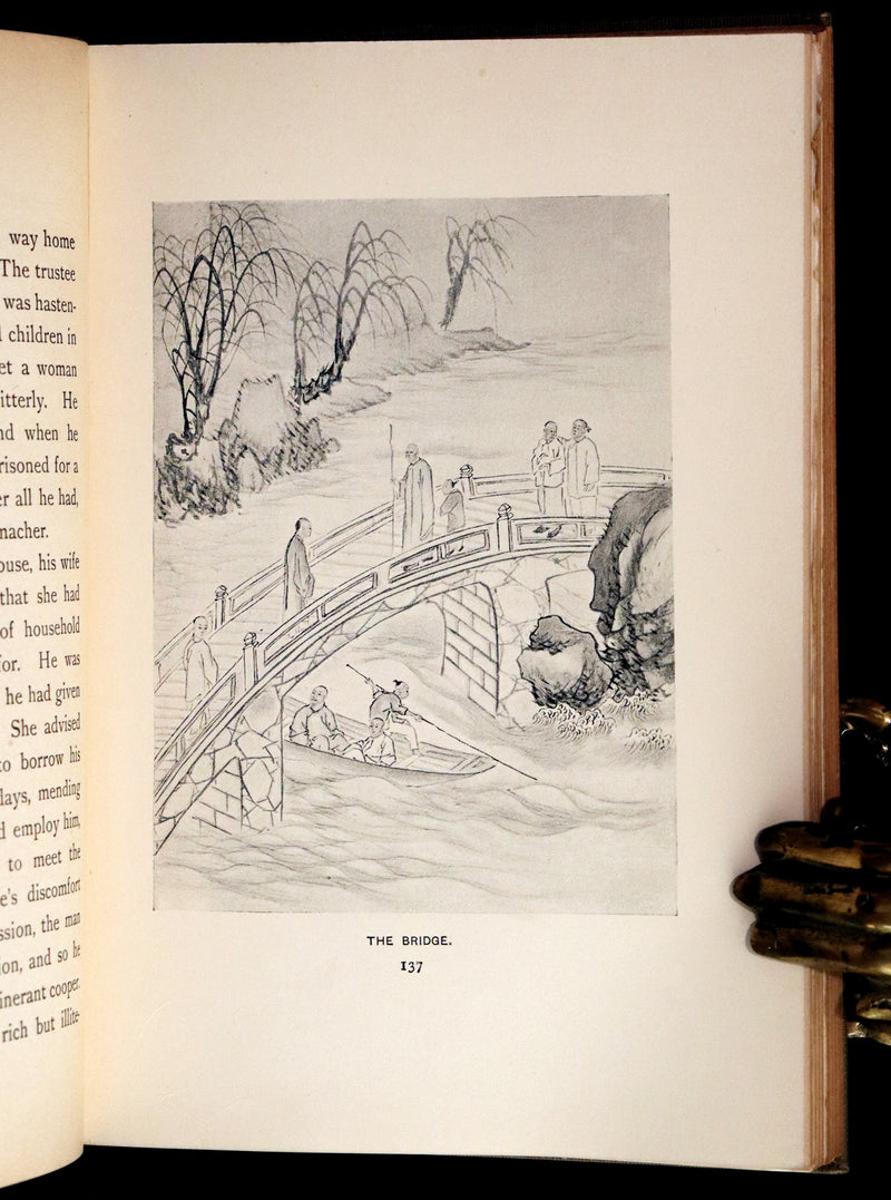 1912 Scarce Edition - Chinese Fairy Tales by Adele M. Fielde, Illustrated by Chinese Artists.