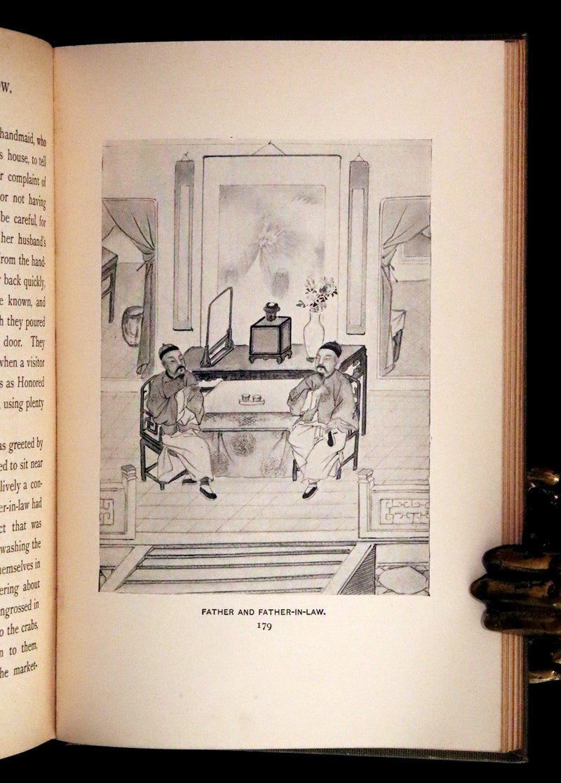 1912 Scarce Edition - Chinese Fairy Tales by Adele M. Fielde, Illustrated by Chinese Artists.