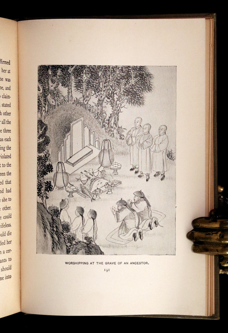 1912 Scarce Edition - Chinese Fairy Tales by Adele M. Fielde, Illustrated by Chinese Artists.