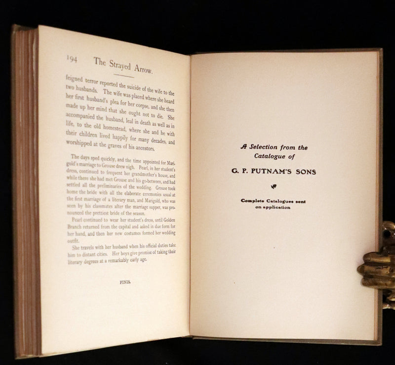 1912 Scarce Edition - Chinese Fairy Tales by Adele M. Fielde, Illustrated by Chinese Artists.