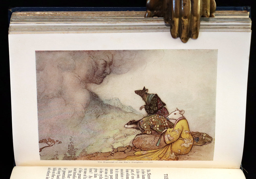 1912 Rare Edition - Green Willow & Other Japanese Fairy Tales Illustrated by Warwick Goble.