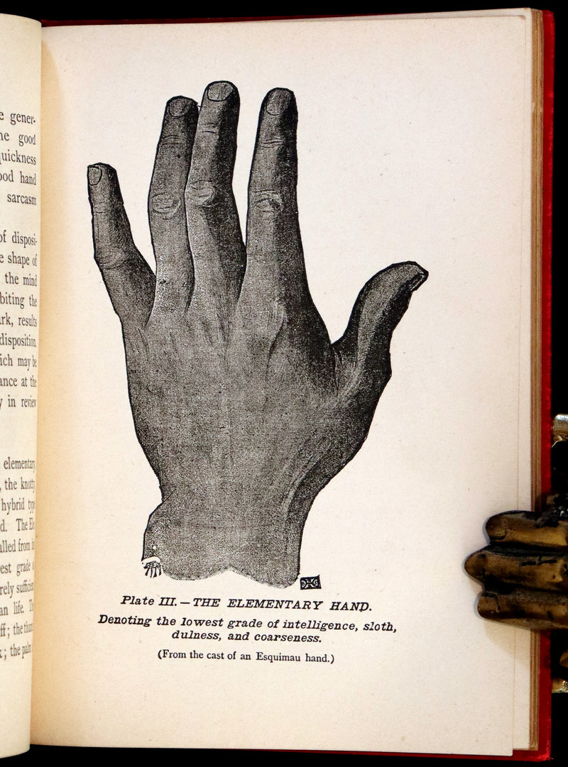 1893 Rare Chiromancy Book - Practical Cheirosophy, the Science of the Hand.