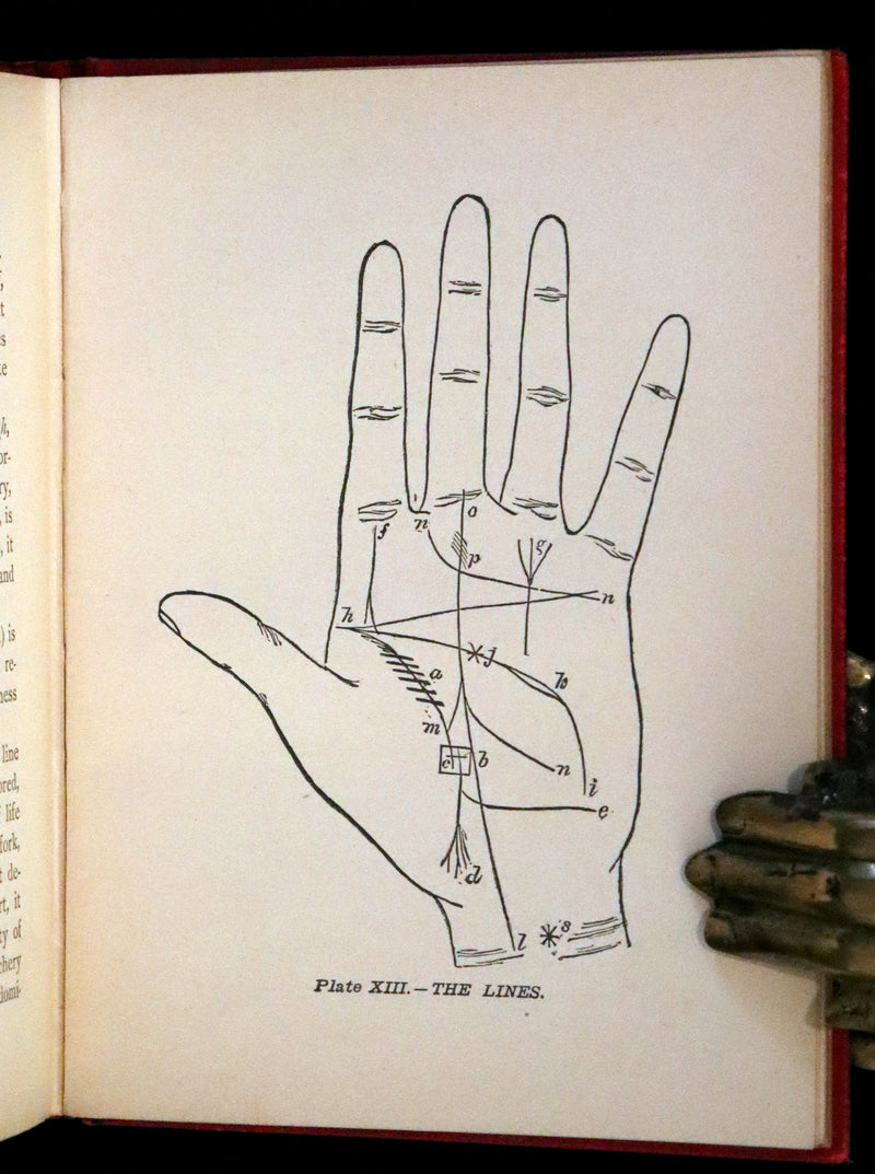 1893 Rare Chiromancy Book - Practical Cheirosophy, the Science of the Hand.