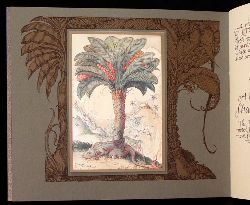 2005 Rare Signed First Edition - Sketches from the Dream Island of Birds by Charles van Sandwyk.