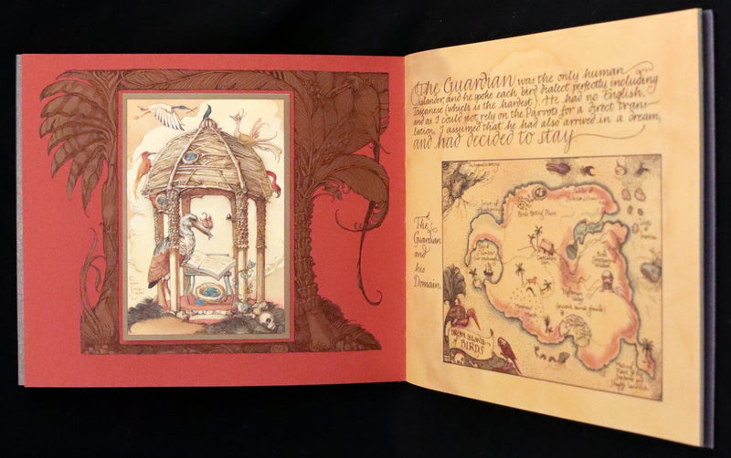 2005 Rare Signed First Edition - Sketches from the Dream Island of Birds by Charles van Sandwyk.