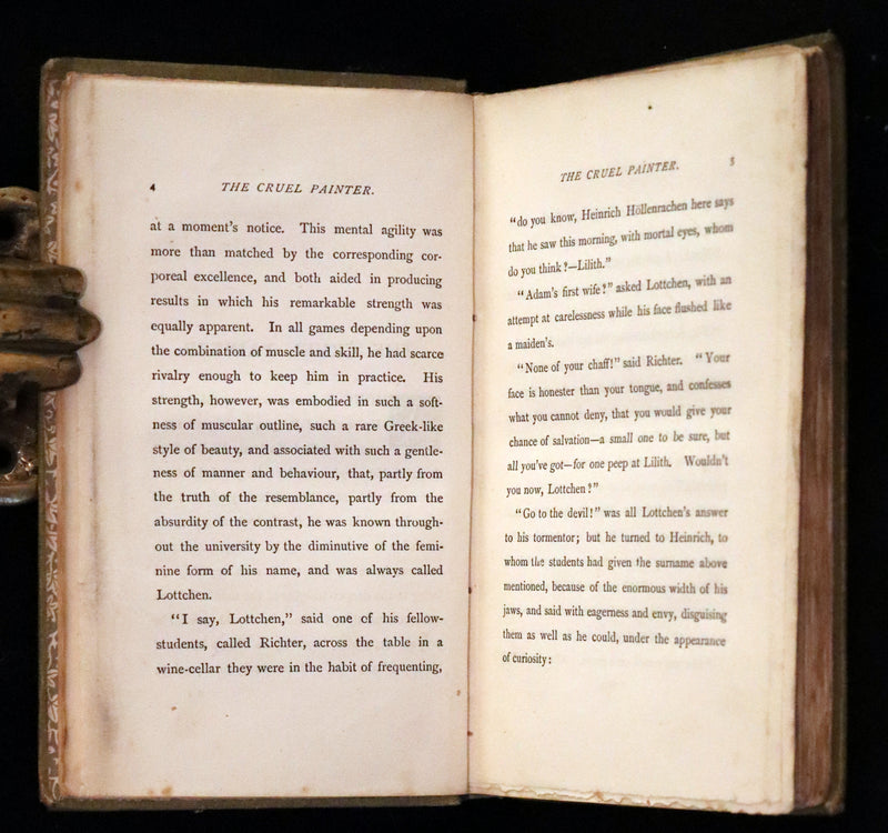1884 Scarce Edition - The Cruel Painter and Other Fairy Tales by George MacDonald.
