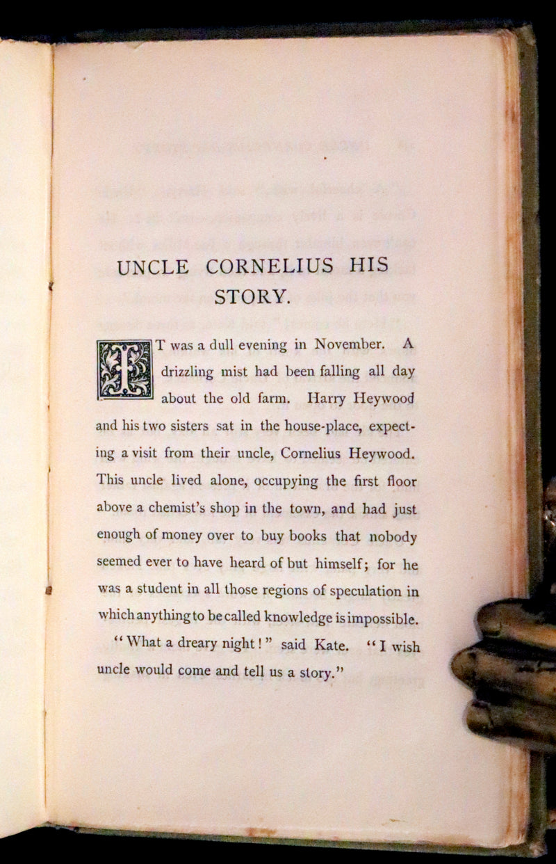 1884 Scarce Edition - The Cruel Painter and Other Fairy Tales by George MacDonald.