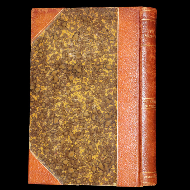 1877 Rare Book - The Man-Wolf, a Werewolf story by Emile Erckmann and Alexandre Chatrian.