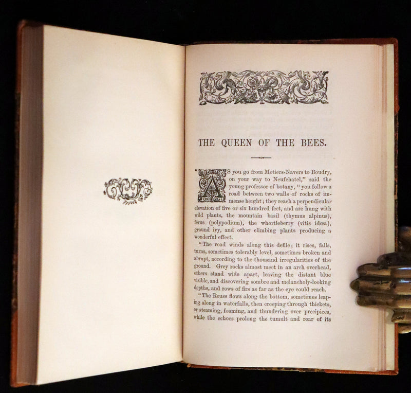 1877 Rare Book - The Man-Wolf, a Werewolf story by Emile Erckmann and Alexandre Chatrian.