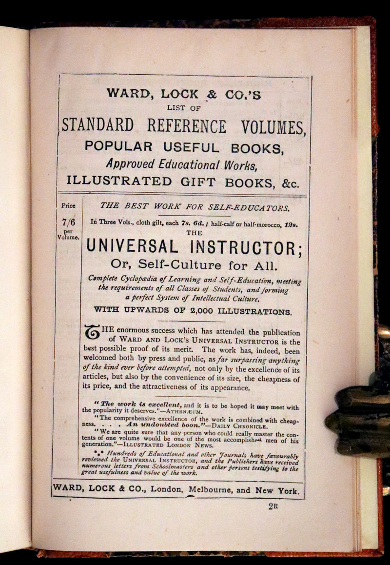 1877 Rare Book - The Man-Wolf, a Werewolf story by Emile Erckmann and Alexandre Chatrian.