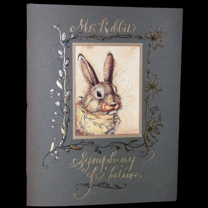 2008 Rare First Edition - Mr. Rabbit's Symphony of Nature by Charles van Sandwyk. With “frolicking frogs” bookmark.