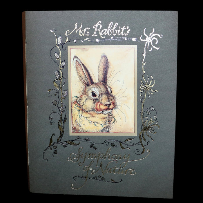 2008 Rare First Edition - Mr. Rabbit's Symphony of Nature by Charles van Sandwyk. With “frolicking frogs” bookmark.