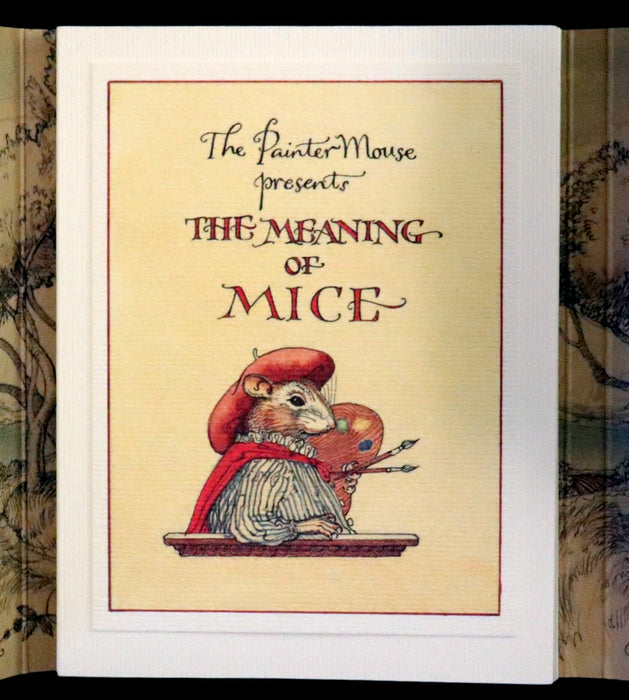 2002 Scarce Signed 1stED - The Meaning of Mice by Charles van Sandwyk.