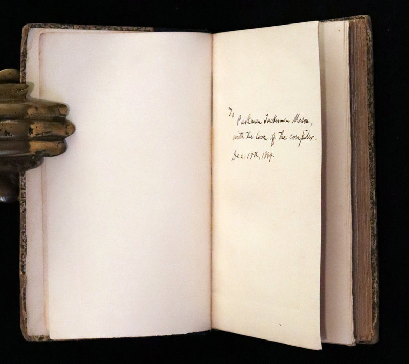 1889 Scarce First Edition - Songs of Fairy Land inscribed by Edward T. Mason, Illustrated by Maud Humphrey.