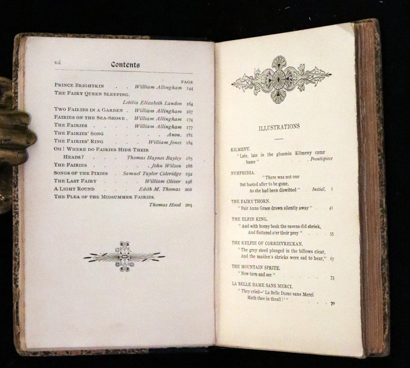 1889 Scarce First Edition - Songs of Fairy Land inscribed by Edward T. Mason, Illustrated by Maud Humphrey.