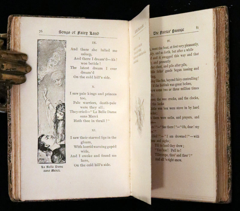 1889 Scarce First Edition - Songs of Fairy Land inscribed by Edward T. Mason, Illustrated by Maud Humphrey.
