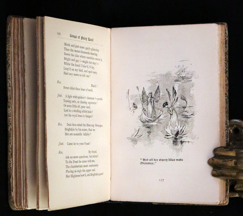 1889 Scarce First Edition - Songs of Fairy Land inscribed by Edward T. Mason, Illustrated by Maud Humphrey.