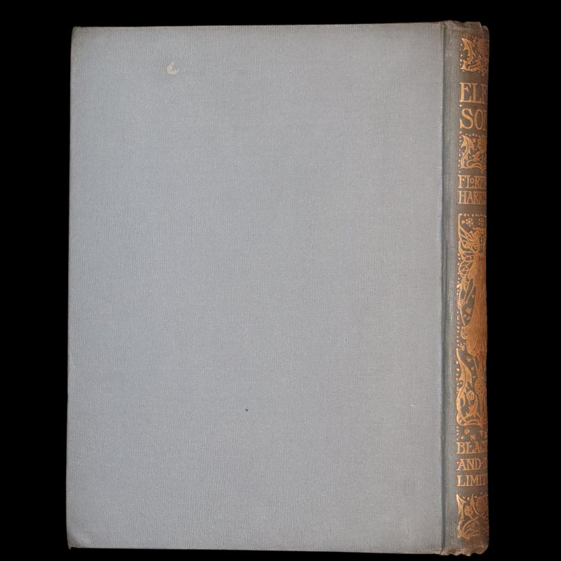 1912 Rare First Edition - ELFIN SONG, A Book of Verse and Pictures by Florence Harrison.