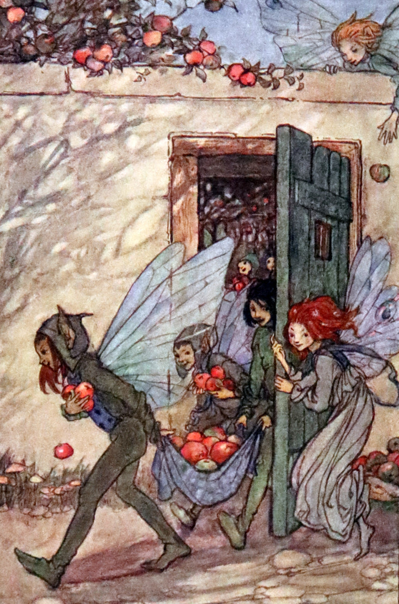 1912 Rare First Edition - ELFIN SONG, A Book of Verse and Pictures by Florence Harrison.