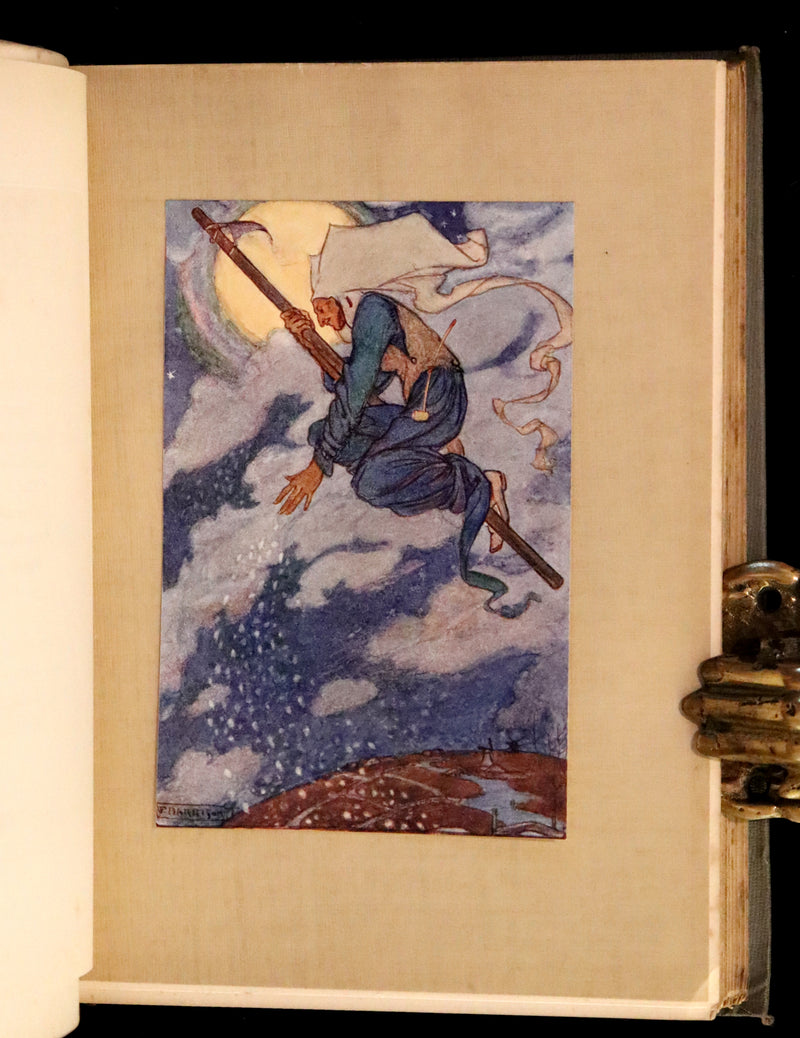 1912 Rare First Edition - ELFIN SONG, A Book of Verse and Pictures by Florence Harrison.