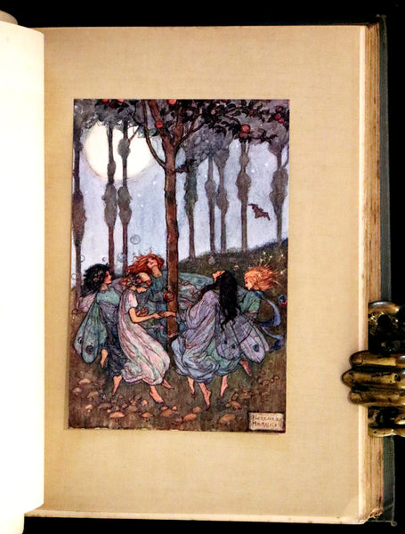 1912 Rare First Edition - ELFIN SONG, A Book of Verse and Pictures by Florence Harrison.