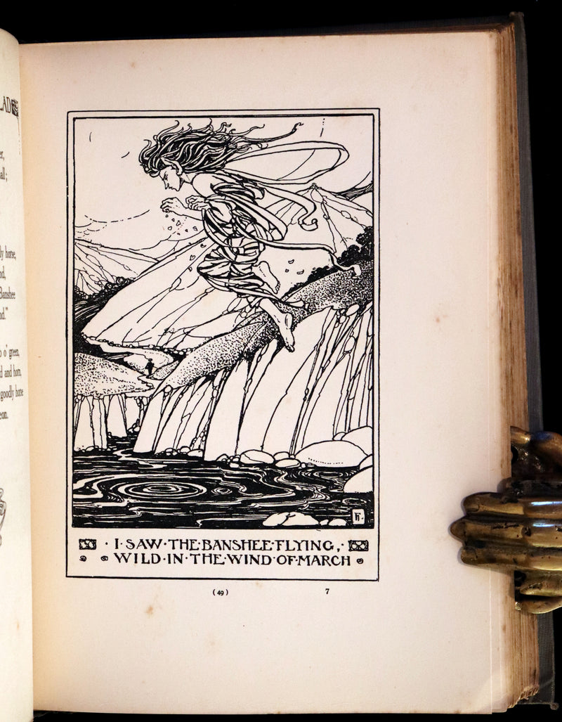 1912 Rare First Edition - ELFIN SONG, A Book of Verse and Pictures by Florence Harrison.