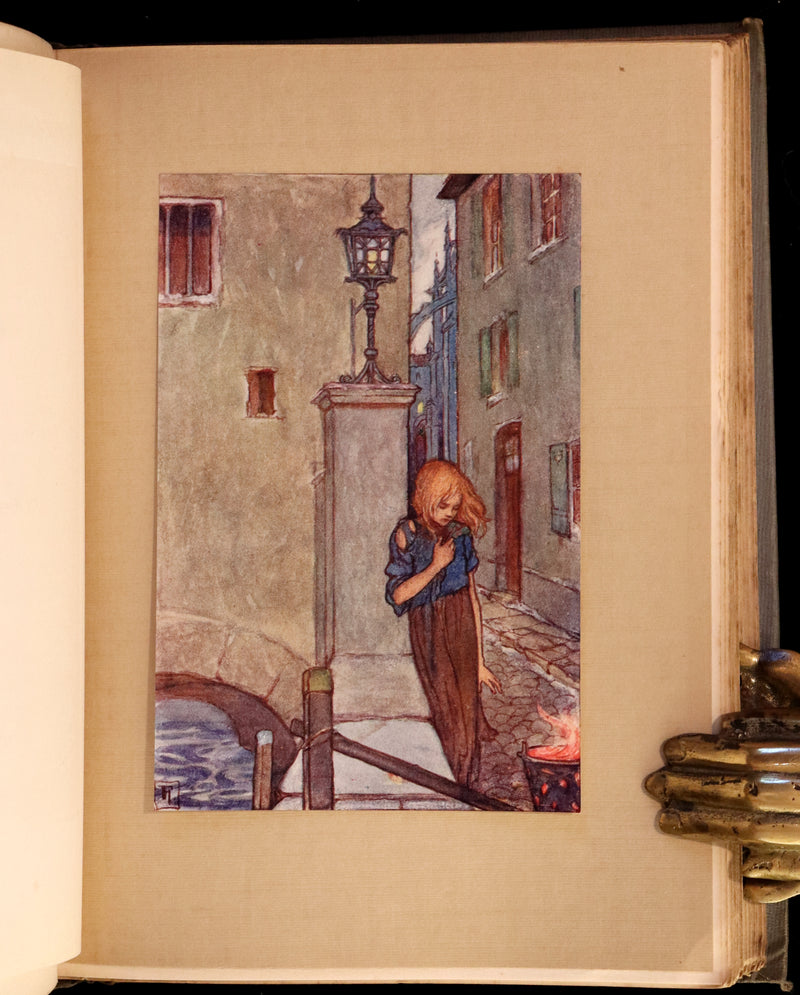 1912 Rare First Edition - ELFIN SONG, A Book of Verse and Pictures by Florence Harrison.