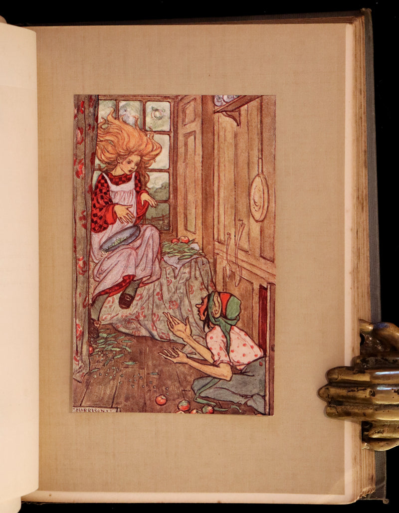 1912 Rare First Edition - ELFIN SONG, A Book of Verse and Pictures by Florence Harrison.