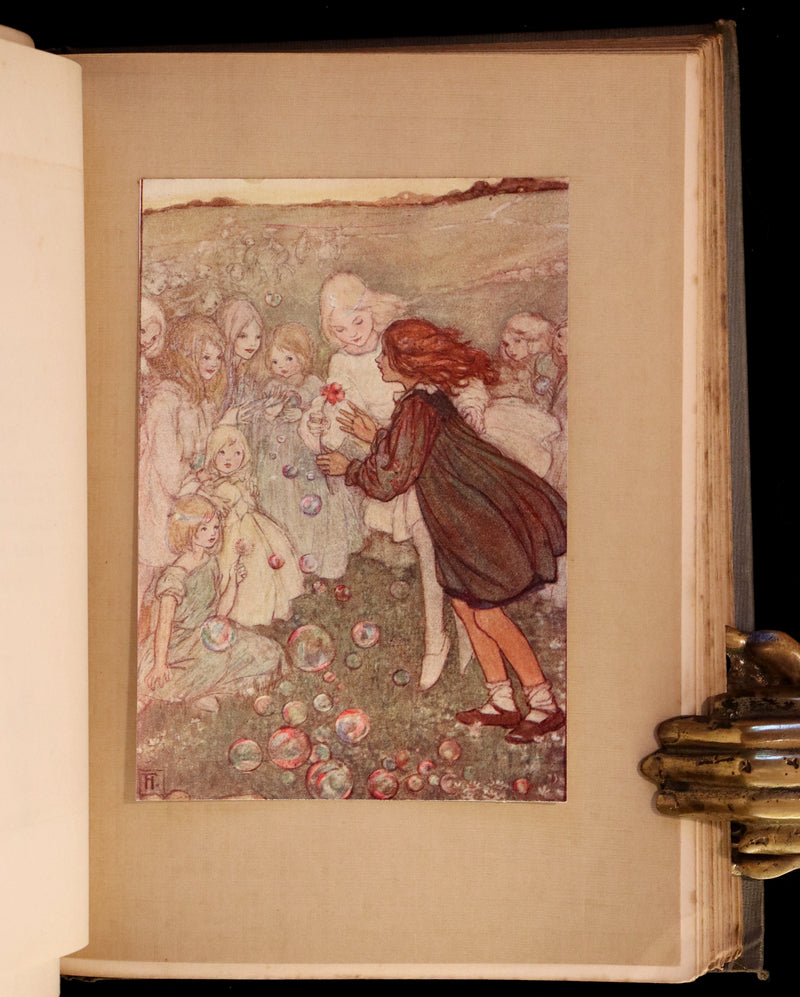 1912 Rare First Edition - ELFIN SONG, A Book of Verse and Pictures by Florence Harrison.