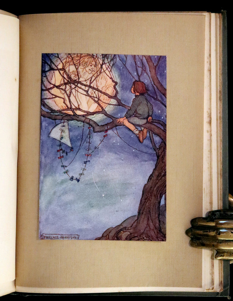 1912 Rare First Edition - ELFIN SONG, A Book of Verse and Pictures by Florence Harrison.