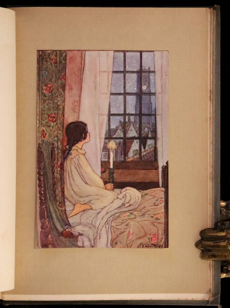 1912 Rare First Edition - ELFIN SONG, A Book of Verse and Pictures by Florence Harrison.