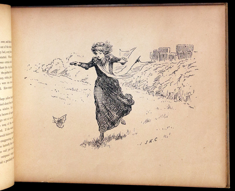 1889 Scarce First Edition - The Princess Inja: A Fairy Tale. Illustrated by J.W. Cawston.