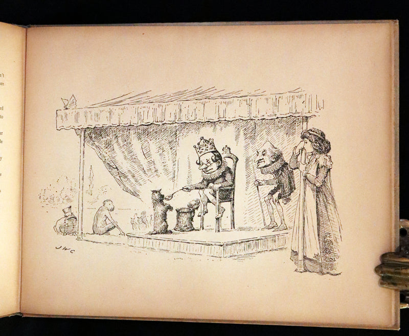 1889 Scarce First Edition - The Princess Inja: A Fairy Tale. Illustrated by J.W. Cawston.