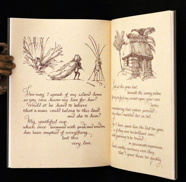 1997 Rare Edition - Sketches from a Tropic Isle drawn in the Fiji Islands by Charles Van Sandwyk.
