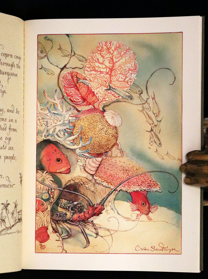 1997 Rare Edition - Sketches from a Tropic Isle drawn in the Fiji Islands by Charles Van Sandwyk.