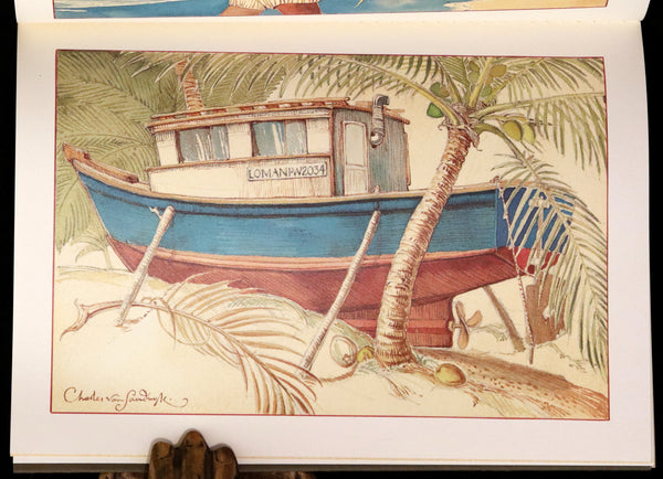 1997 Rare Edition - Sketches from a Tropic Isle drawn in the Fiji Islands by Charles Van Sandwyk.