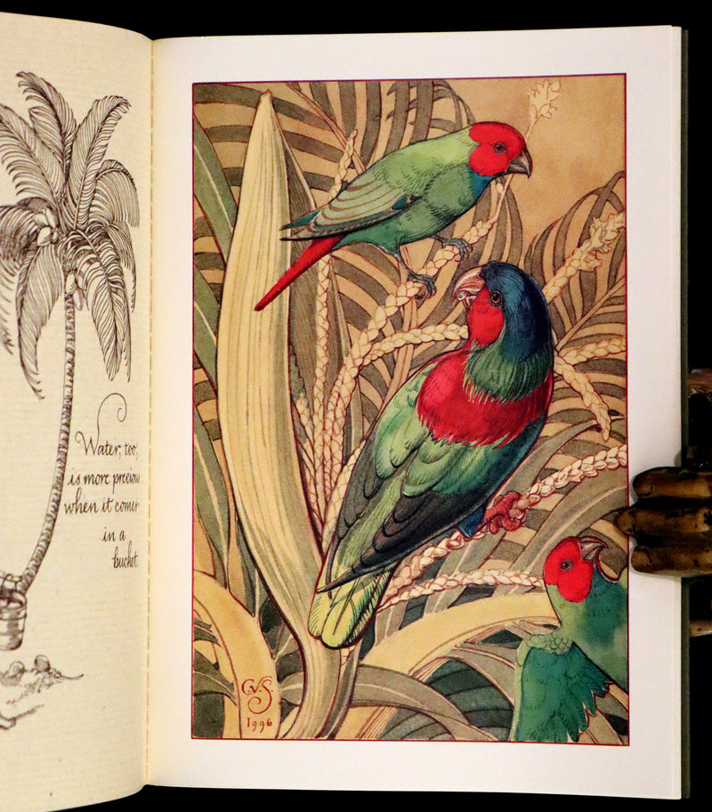 1997 Rare Edition - Sketches from a Tropic Isle drawn in the Fiji Islands by Charles Van Sandwyk.
