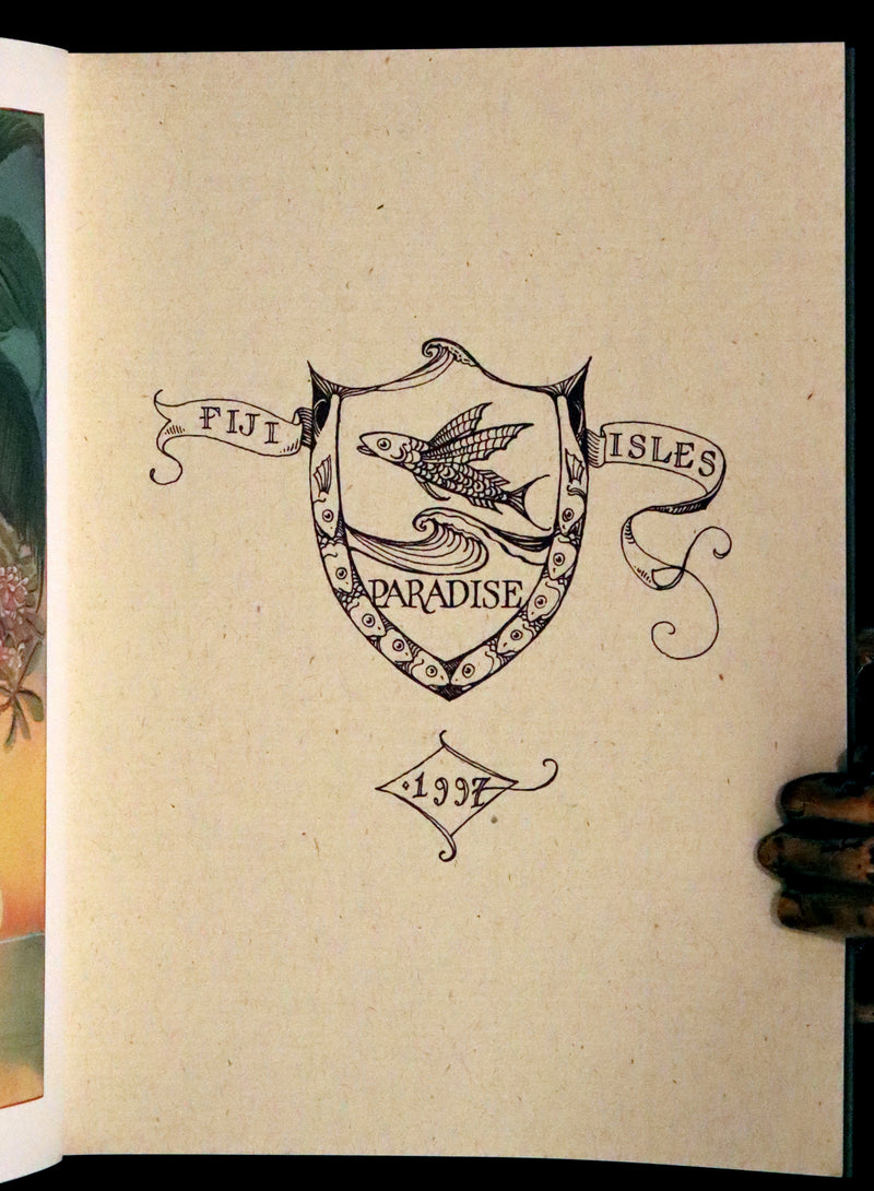 1997 Rare Edition - Sketches from a Tropic Isle drawn in the Fiji Islands by Charles Van Sandwyk.