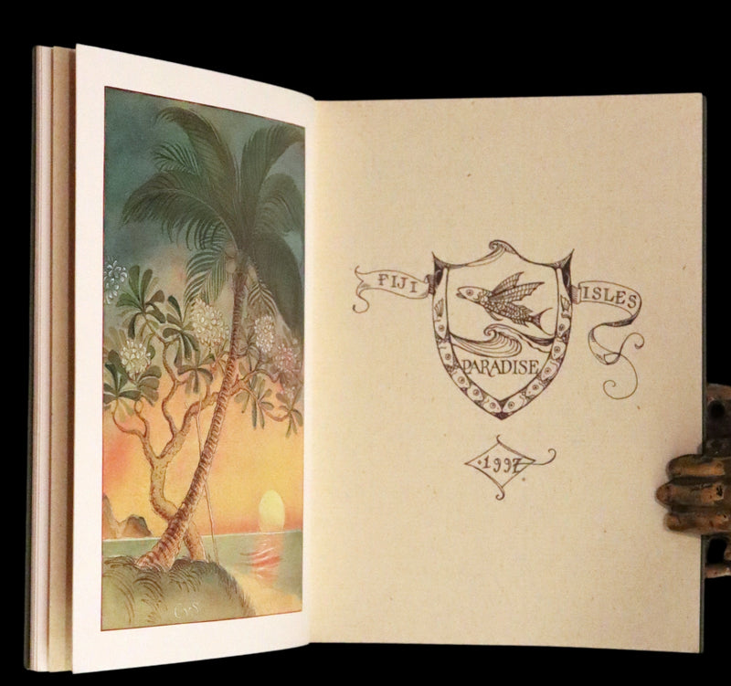 1997 Rare Edition - Sketches from a Tropic Isle drawn in the Fiji Islands by Charles Van Sandwyk.
