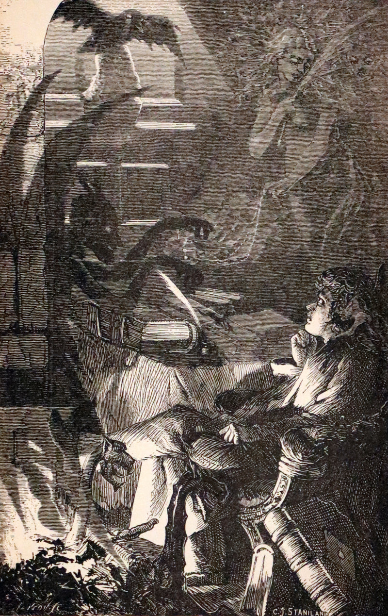 1884 Rare Book - Poems by Edgar Allan POE with Memoir (The Raven, Lenore, Fairy-Land, ...)