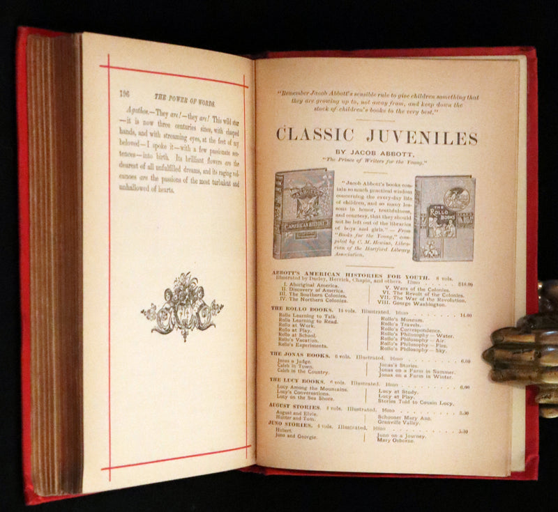 1884 Rare Book - Poems by Edgar Allan POE with Memoir (The Raven, Lenore, Fairy-Land, ...)