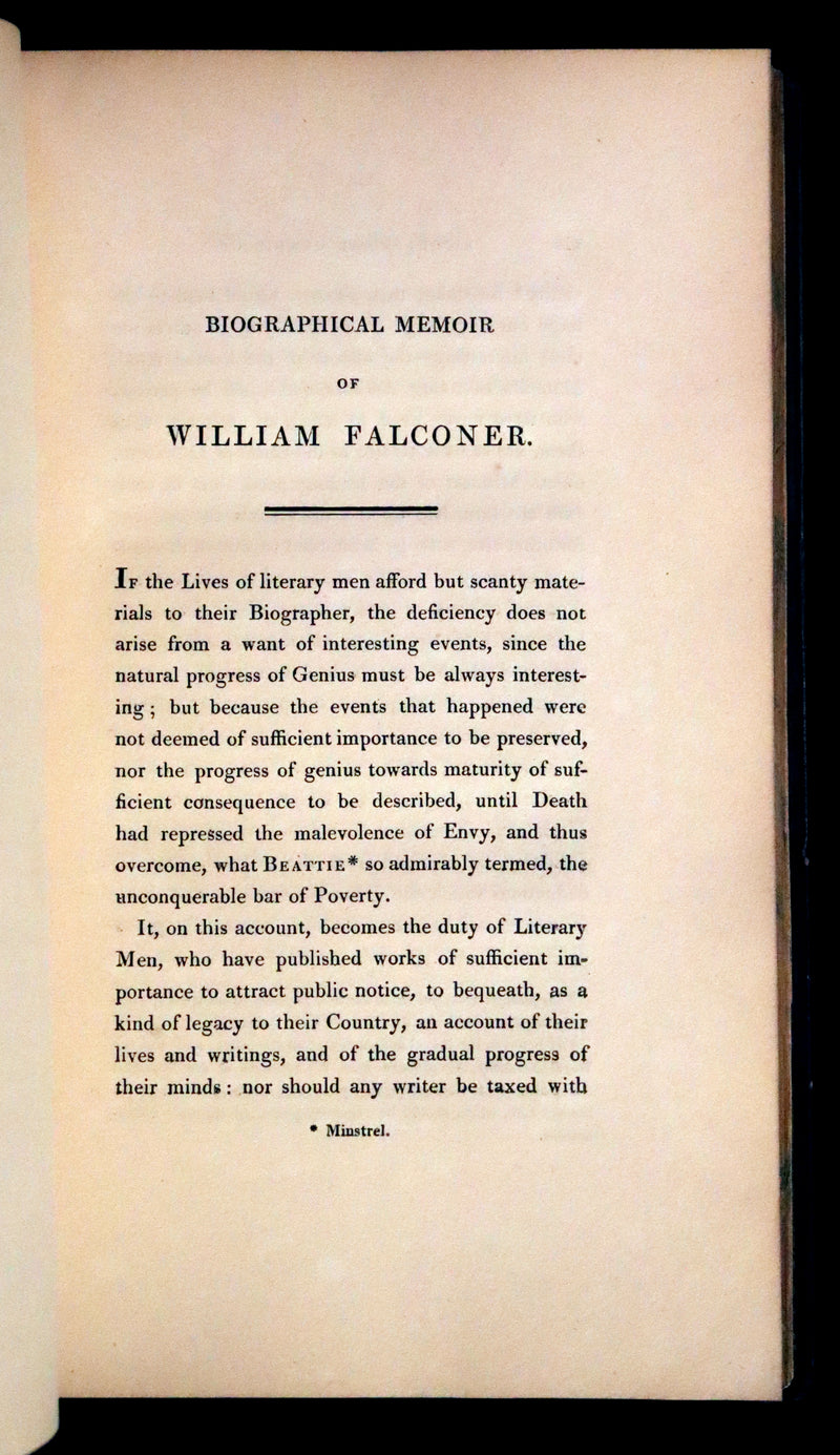 1811 Rare  Book - The Shipwreck by William Falconer, illustrated by Nicholas Pocock. This pretty edition is "corrected from the first and second editions".