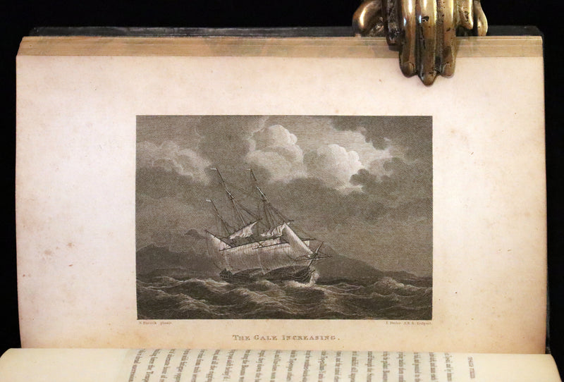 1811 Rare  Book - The Shipwreck by William Falconer, illustrated by Nicholas Pocock. This pretty edition is "corrected from the first and second editions".
