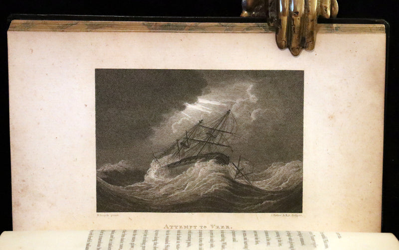 1811 Rare  Book - The Shipwreck by William Falconer, illustrated by Nicholas Pocock. This pretty edition is "corrected from the first and second editions".