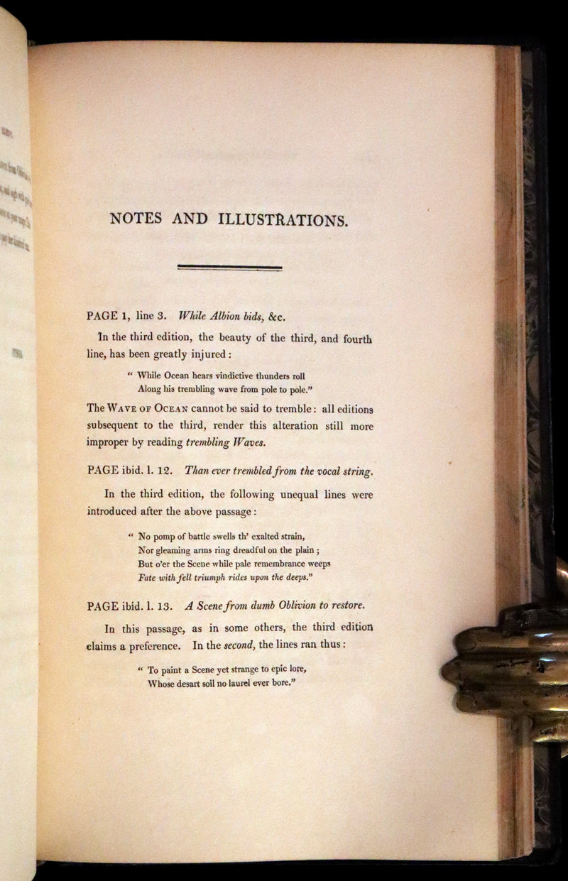 1811 Rare  Book - The Shipwreck by William Falconer, illustrated by Nicholas Pocock. This pretty edition is "corrected from the first and second editions".