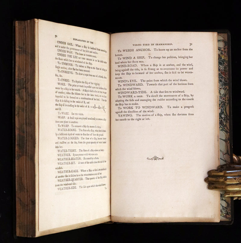 1811 Rare  Book - The Shipwreck by William Falconer, illustrated by Nicholas Pocock. This pretty edition is "corrected from the first and second editions".