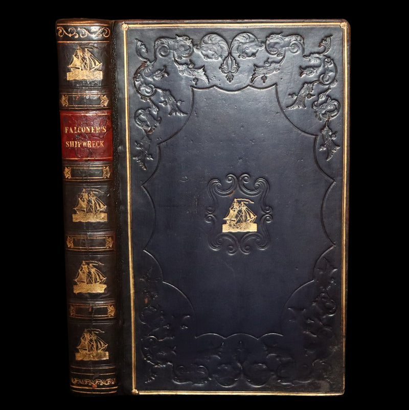 1811 Rare  Book - The Shipwreck by William Falconer, illustrated by Nicholas Pocock. This pretty edition is "corrected from the first and second editions".