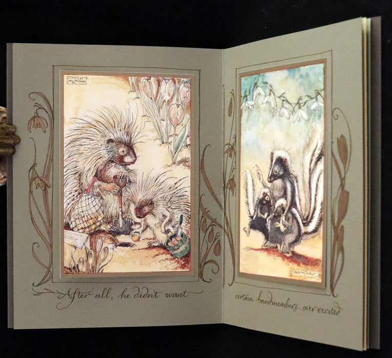 2008 Rare Signed First Edition - Mr. Rabbit's Symphony of Nature by Charles van Sandwyk.