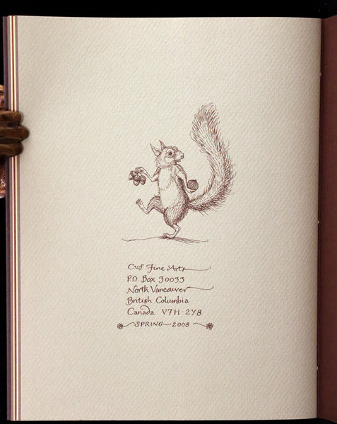2008 Rare Signed First Edition - Mr. Rabbit's Symphony of Nature by Charles van Sandwyk.
